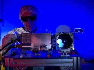 ChemCam Mast Unit Being Prepared for Laser Firing