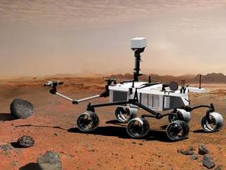 NASA's Mars Science Laboratory, a mobile robot for investigating Mars' past or present ability to sustain microbial life, is in development for a launch opportunity in 2009.