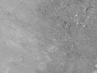 This image shows warm-season flows on a north-facing slope in middle southern latitudes of Mars.