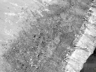 This series of images shows warm-season features that might be evidence of salty liquid water active on Mars today.