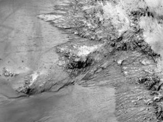 This series of images shows warm-season features that might be evidence of salty liquid water active on Mars today.