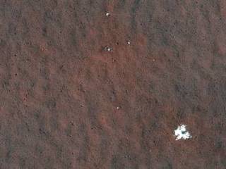 Recent small craters discovered by the High Resolution Imaging Science Experiment camera on NASA's Mars Reconnaissance Orbiter expose buried ice in the middle latitudes of Mars.