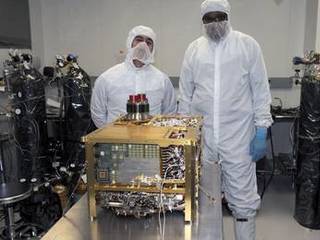 The Sample Analysis at Mars (SAM) instrument for NASA's Mars Science Laboratory mission will study chemistry of rocks, soil and air as the mission's rover, Curiosity, investigates Gale Crater on Mars.