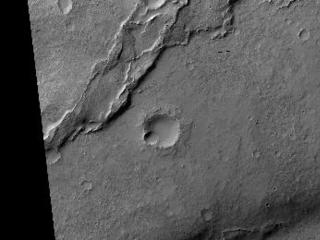 Wrinkle Ridge in Solis Planum