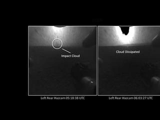 Witnessing the Descent Stage Crash?