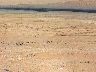 This mosaic from the Mast Camera on NASA's Curiosity rover shows a close-up view looking toward the "Glenelg" area, where three different terrain types come together.