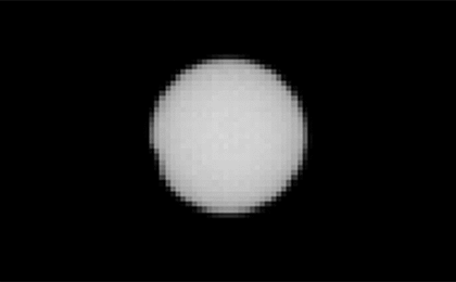 Mars has two small, asteroid-sized moons named Phobos and Deimos.