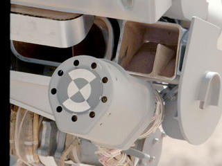 This image shows fine sand from Mars that was filtered by NASA's Curiosity rover as part of its first "decontamination" exercise.