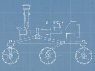 This artist's sketch is loosely based on the Curiosity rover in NASA's Mars Science Laboratory mission. Mission planners would potentially leverage aspects of this rover design for a Mars mission designed to launch in 2020.