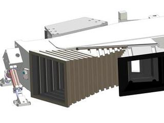 The Imaging Ultraviolet Spectrometer (IUVS) is a part of the Remote Sensing (RS) Package and measures global characteristics of the upper atmosphere and ionosphere.