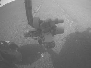 On the 3,309th Martian day, or sol, of its mission on Mars (May 15, 2013) NASA's Mars Exploration Rover Opportunity drove 263 feet (80 meters) southward along the western rim of Endeavour Crater.