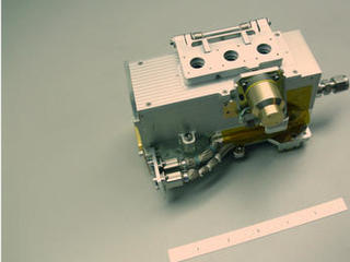 The engineering model of the Extreme Ultraviolet (EUV) sensor that is part of the Langmuir Probe and Waves (LPW)/EUV experiment on MAVEN and will measure the solar EUV input to the atmosphere.