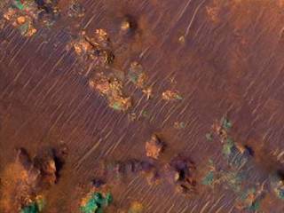Color Image of Nili Fossae Trough, a Candidate MSL Landing Site
