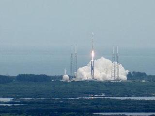 The United Launch Alliance Atlas V rocket lifts off from Space Launch Complex-41 at Cape Canaveral Air Force Station carrying the Mars Atmosphere and Volatile Evolution, or MAVEN, spacecraft on a 10-month journey to the Red Planet. Liftoff was at 1:28 p.m. EST.