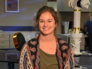 Bekah Sosland was an eighth-grade student in Fredericksburg, Texas, when NASA's Mars Exploration Rovers Spirit and Opportunity landed on Mars in January 2004.