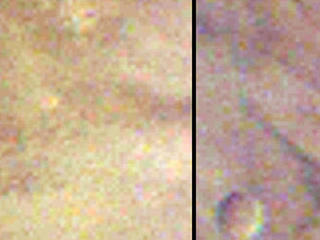 This pair of images taken one day apart by the Mars Color Imager (MARCI) weather camera on NASA's Mars Reconnaissance Orbiter reveals when an asteroid impact made the scar seen in the right-hand image.  The left image was taken during Martian afternoon on March 27, 2012; the right one on the afternoon of March 28, 2012.