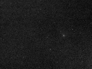 Researchers used the panoramic camera (Pancam) on NASA's Mars Exploration Rover Opportunity to capture this view of comet C/2013 A1 Siding Spring as it passed near Mars on Oct. 19, 2014.