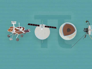 Take JPL Education's Pi Day challenge featuring real-world questions about NASA spacecraft -- then tweet your answers to @NASAJPL_Edu using the hashtag #PiDay. Answers will be revealed on March 16.