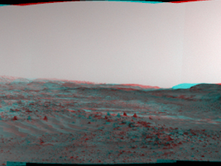 NASA's Curiosity Mars rover used its Navigation Camera (Navcam) to capture this view on April 11, 2015, during the 952nd Martian day, or sol of the rover's work on Mars.