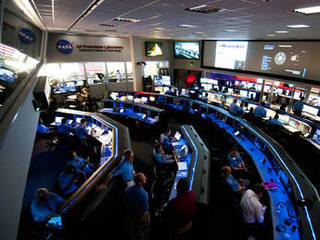 The Space Flight Operations Center, a National Historic Landmark, has been operational and staffed every day since 1964.  Here engineers send and receive commands for any spacecraft in, and beyond, our Solar System.