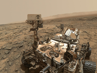This self-portrait of NASA's Curiosity Mars rover shows the vehicle at the "Big Sky" site, where its drill collected the mission's fifth taste of Mount Sharp. It was taken on Oct. 6, 2015, PDT.