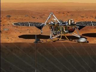 This artist's illustration has been updated to show the correct placement and look of Insight's main instruments.