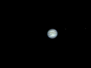 The HiRISE camera on the Mars Reconnaissance Orbiter is the most powerful telescope to have left Earth orbit. HiRISE is capable of some interesting astronomical observations such as this image of Jupiter, the largest planet in our Solar System.