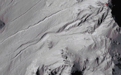 Composition Data Animation About Mars Gullies