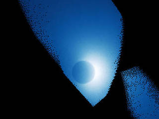 This image shows atomic hydrogen scattering sunlight in the upper atmosphere of Mars, as seen by the Imaging Ultraviolet Spectrograph on NASA's Mars Atmosphere and Volatile Evolution mission.